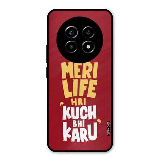 My Life Realme 14 Pro lite Mobile Back Cover - Typography PrintShield Case