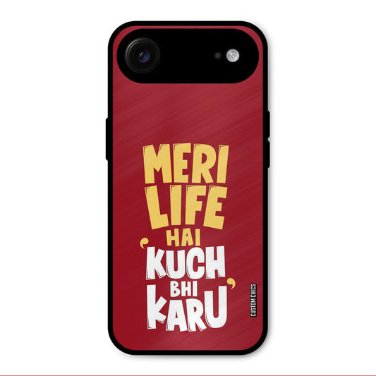My Life iPhone Air Mobile Back Cover - Typography PrintShield Case