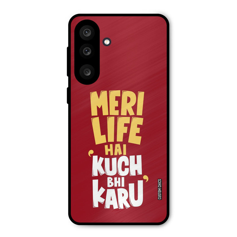 My Life Samsung Galaxy M56 Mobile Back Cover - Typography PrintShield Case