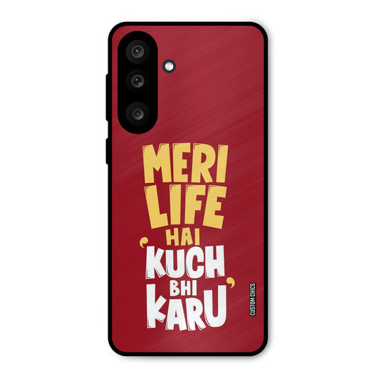 My Life Samsung Galaxy M56 Mobile Back Cover - Typography PrintShield Case