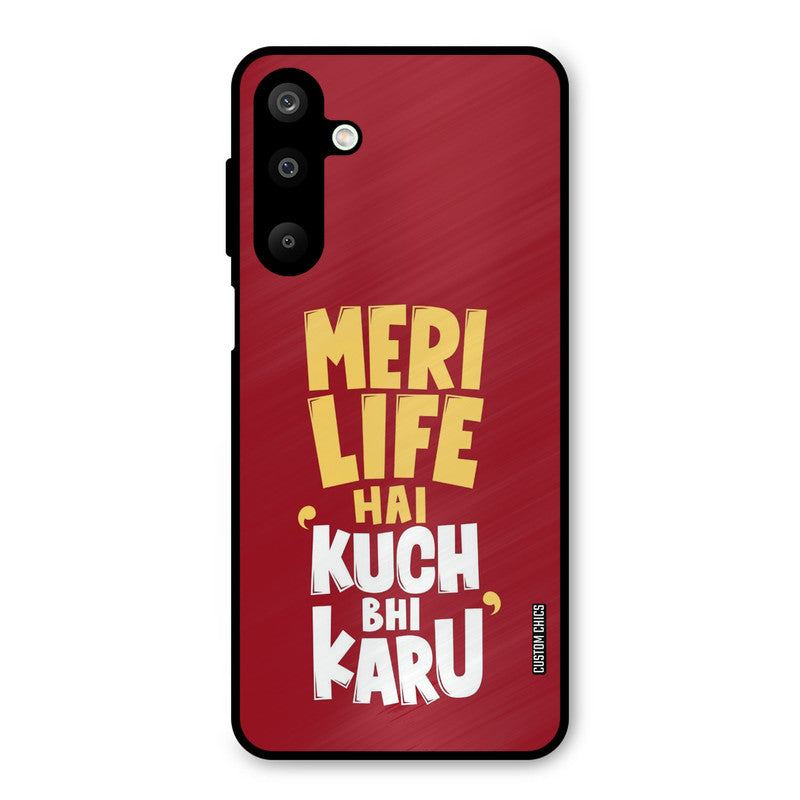 My Life Samsung Galaxy M16 Mobile Back Cover - Typography PrintShield Case