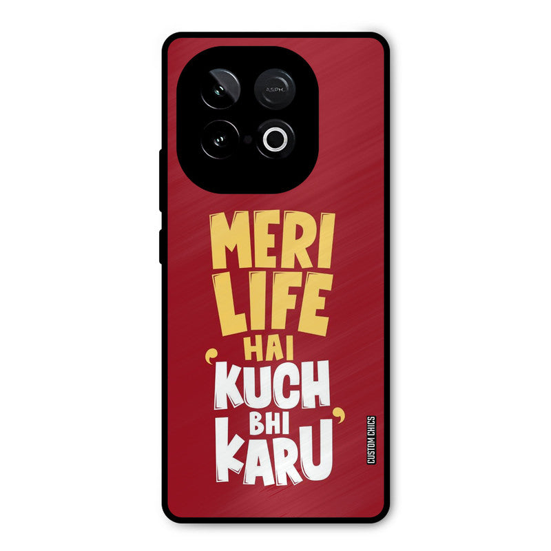 My Life iQOO Neo 10 Mobile Back Cover - Typography PrintShield Case