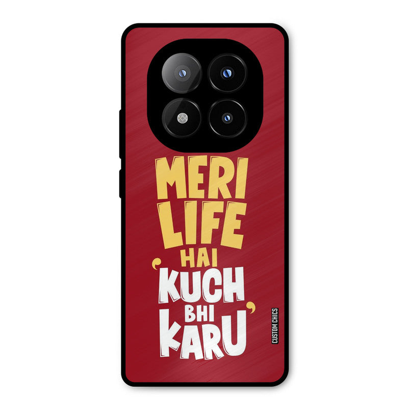 My Life Redmi Note 14 Pro Plus 5G Mobile Back Cover - Typography PrintShield Case