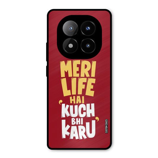 My Life Redmi Note 14 Pro Plus 5G Mobile Back Cover - Typography PrintShield Case