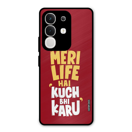 My Life Vivo T4x Mobile Back Cover - Typography PrintShield Case