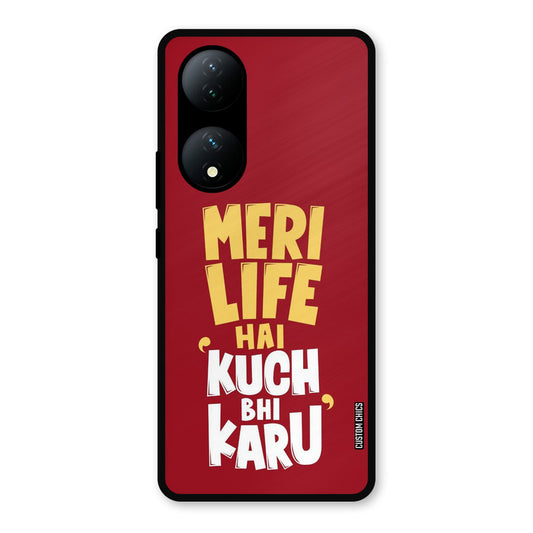 My Life Vivo Y100 Mobile Back Cover - Typography PrintShield Case