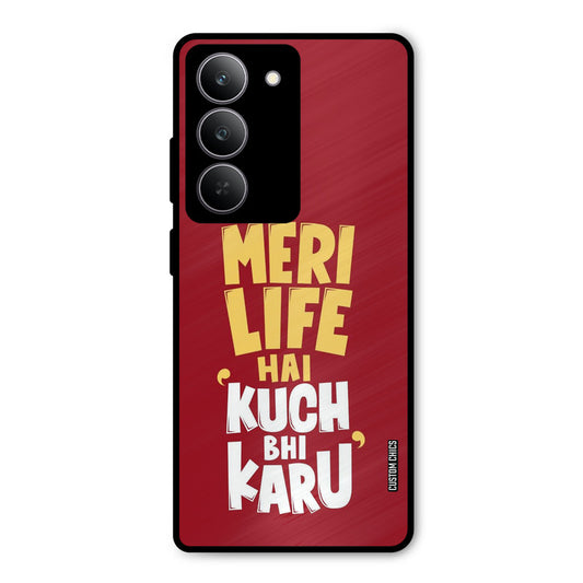 My Life Realme 14x Mobile Back Cover - Typography PrintShield Case