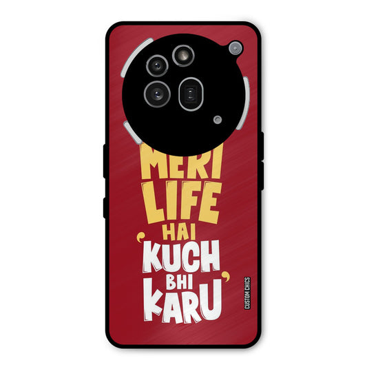 My Life Nothing Phone 3A Pro Mobile Back Cover - Typography PrintShield Case