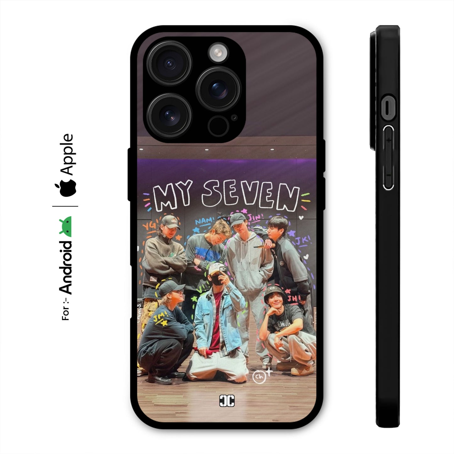 My Seven Case – Premium PrintShield Mobile Cover