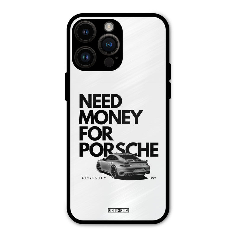 Need Money Typo iPhone 14 Pro Max Mobile Back Cover - Car&Bike PrintShield Case