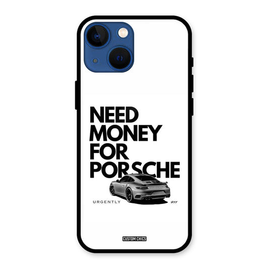 Need Money Typo iPhone 13 Mini Mobile Back Cover - Car&Bike PrintShield Case