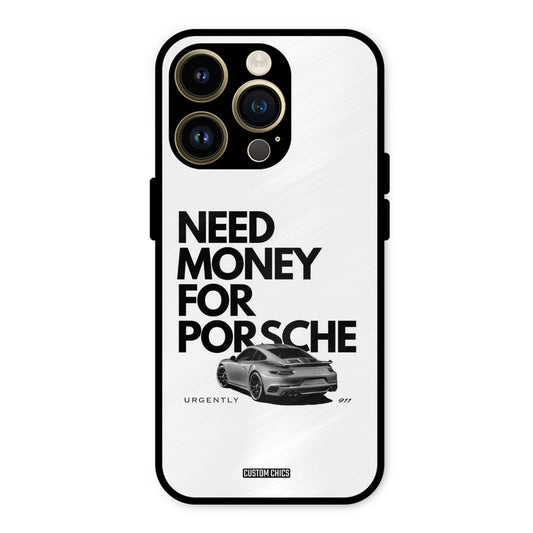 Need Money Typo iPhone 14 Pro Mobile Back Cover - Car&Bike PrintShield Case