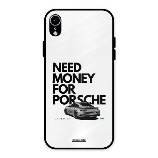 Need Money Typo iPhone XR Mobile Back Cover - Car&Bike PrintShield Case