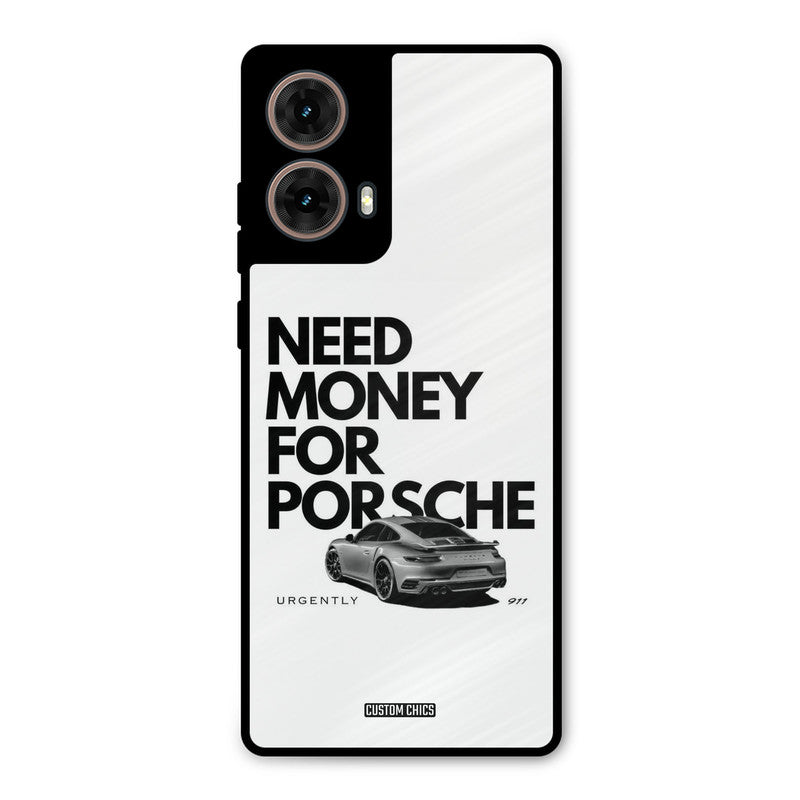 Need Money Moto G85 Mobile Back Cover - Car&Bike PrintShield Case