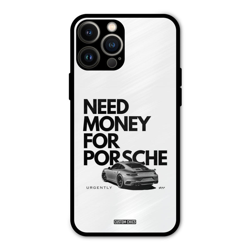 Need Money Typo iPhone 13 Pro Max Mobile Back Cover - Car&Bike PrintShield Case