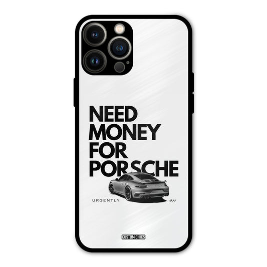 Need Money Typo iPhone 13 Pro Max Mobile Back Cover - Car&Bike PrintShield Case