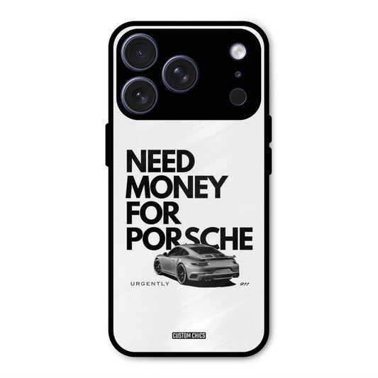 Need Money iPhone 17 Pro Mobile Back Cover - Car&Bike PrintShield Case