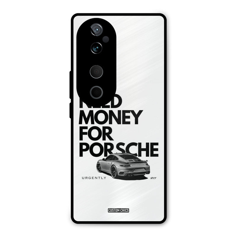 Need Money Typo Vivo V40 Mobile Back Cover - Car&Bike PrintShield Case