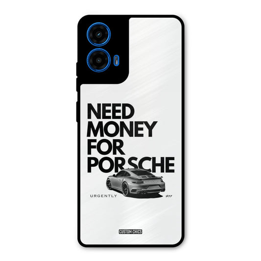 Need Money Moto G45 Mobile Back Cover - Car&Bike PrintShield Case