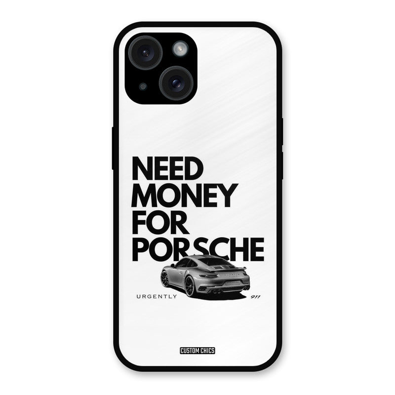 Need Money Typo iPhone 15 Mobile Back Cover - Car&Bike PrintShield Case