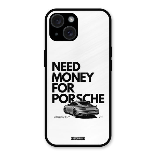 Need Money Typo iPhone 15 Mobile Back Cover - Car&Bike PrintShield Case