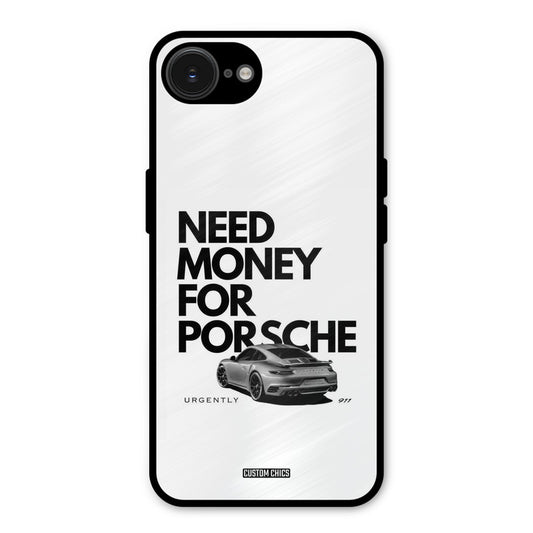 Need Money Typo iPhone 16e Mobile Back Cover - Car&Bike PrintShield Case