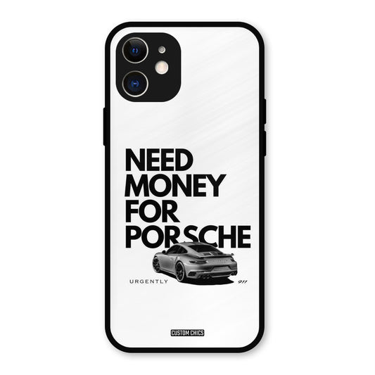 Need Money Typo iPhone 12 Mobile Back Cover - Car&Bike PrintShield Case