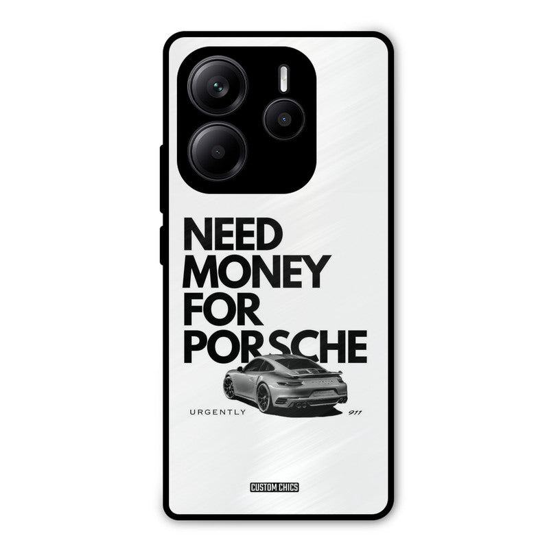 Need Money Redmi Note 14 Mobile Back Cover - Car&Bike PrintShield Case