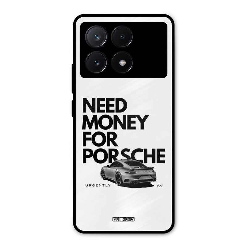Need Money Poco X6 Pro Mobile Back Cover - Car&Bike PrintShield Case