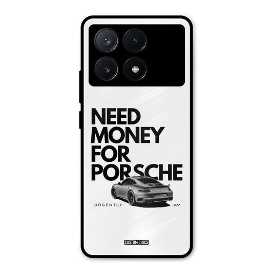 Need Money Poco X6 Pro Mobile Back Cover - Car&Bike PrintShield Case