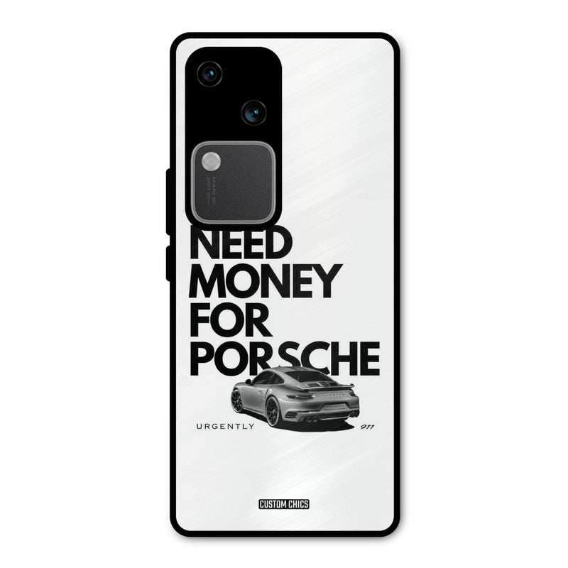 Need Money Vivo V30 Mobile Back Cover - Car&Bike PrintShield Case