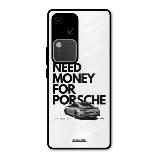 Need Money Vivo V30 Mobile Back Cover - Car&Bike PrintShield Case
