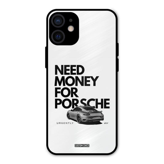 Need Money Typo iPhone 12 Mini Mobile Back Cover - Car&Bike PrintShield Case