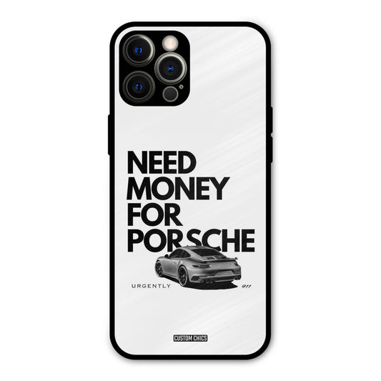 Need Money Typo iPhone 12 Pro Max Mobile Back Cover - Car&Bike PrintShield Case