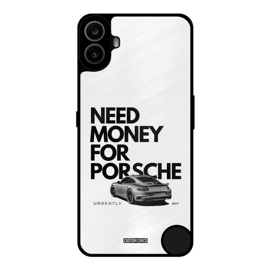 Need Money Typo Nothing CMF Phone 1 Mobile Back Cover - Car&Bike PrintShield Case