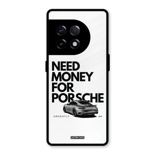Need Money Typo OnePlus 11R Mobile Back Cover - Car&Bike PrintShield Case