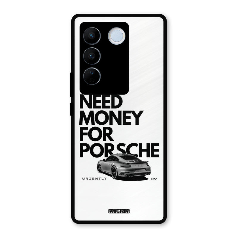 Need Money Typo Vivo V27 Pro Mobile Back Cover - Car&Bike PrintShield Case