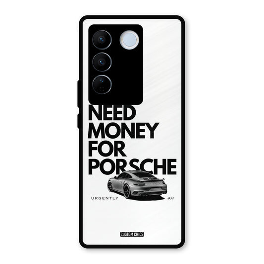 Need Money Typo Vivo V27 Pro Mobile Back Cover - Car&Bike PrintShield Case