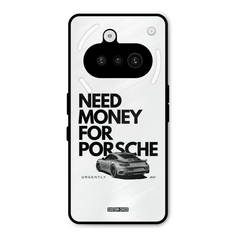 Need Money Nothing Phone 3A Mobile Back Cover - Car&Bike PrintShield Case