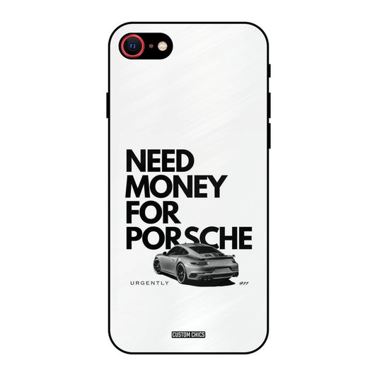 Need Money iPhone SE 2020 Mobile Back Cover - Car&Bike PrintShield Case