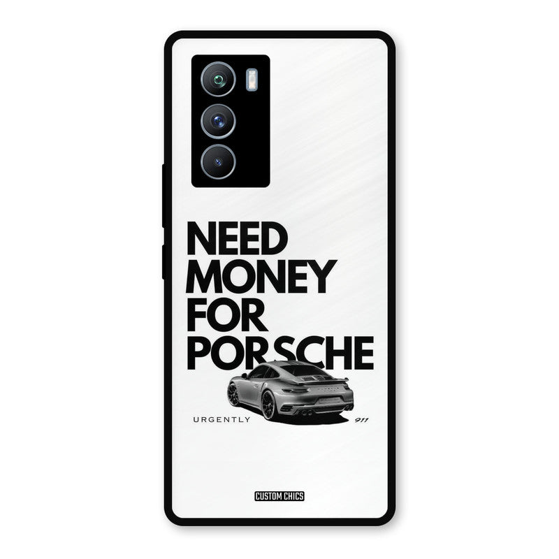 Need Money iQOO 9SE Mobile Back Cover - Car&Bike PrintShield Case