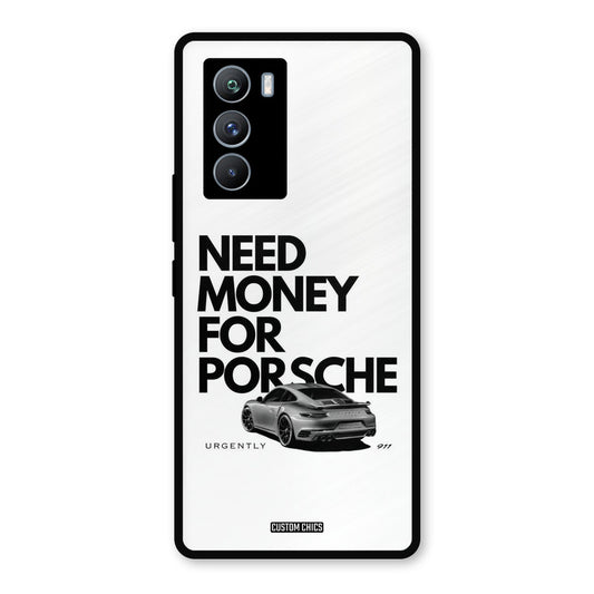 Need Money iQOO 9SE Mobile Back Cover - Car&Bike PrintShield Case