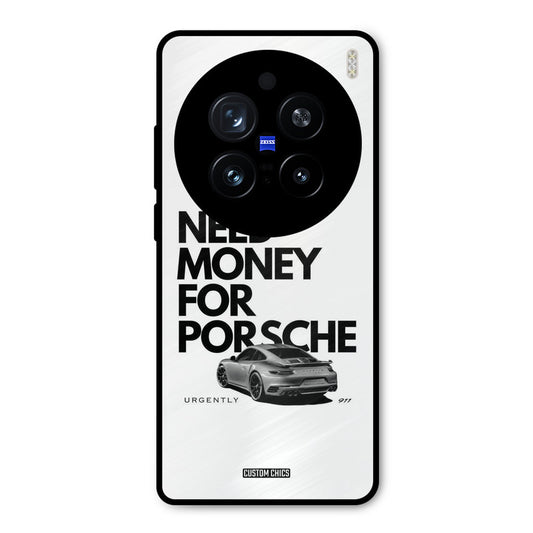 Need Money Typo Vivo X200 Pro Mobile Back Cover - Car&Bike PrintShield Case