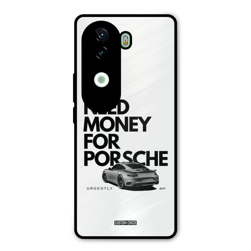 Need Money Typo Vivo V40e Mobile Back Cover - Car&Bike PrintShield Case
