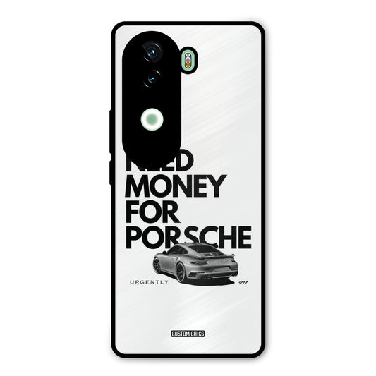 Need Money Typo Vivo V40e Mobile Back Cover - Car&Bike PrintShield Case