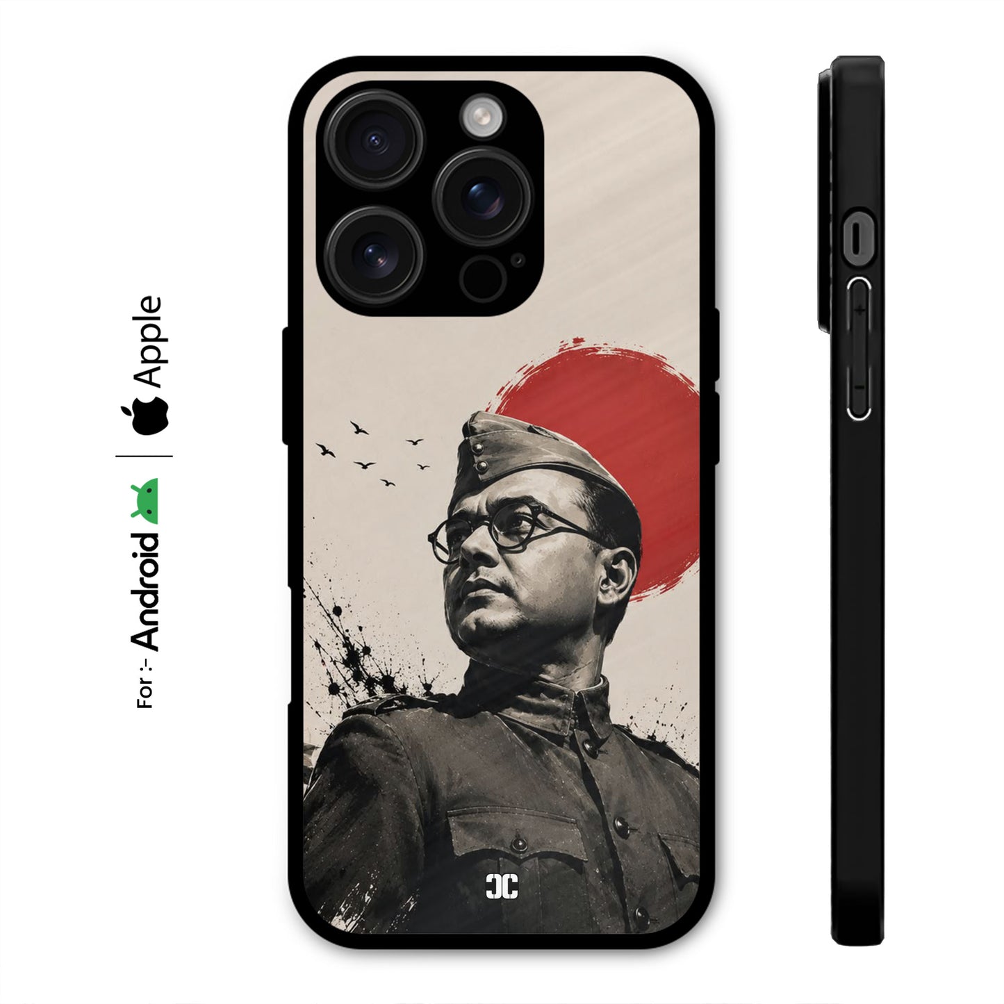Netaji Portrait Case – Premium PrintShield Mobile Cover