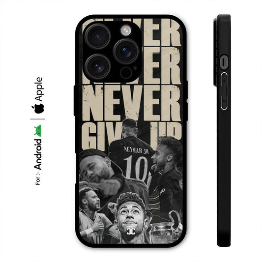 Never Give Up Art Case – Premium PrintShield Mobile Cover