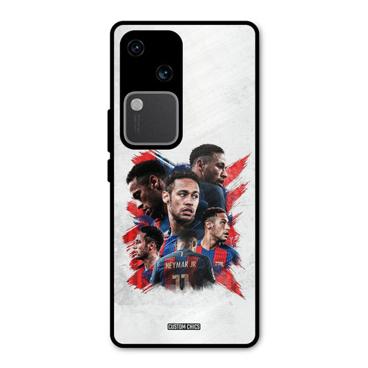 Neymar Group Vivo V30 Mobile Back Cover - Sports PrintShield Case