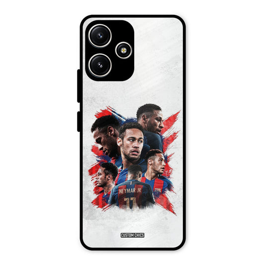 Neymar Group Redmi 12 5G Mobile Back Cover - Sports PrintShield Case