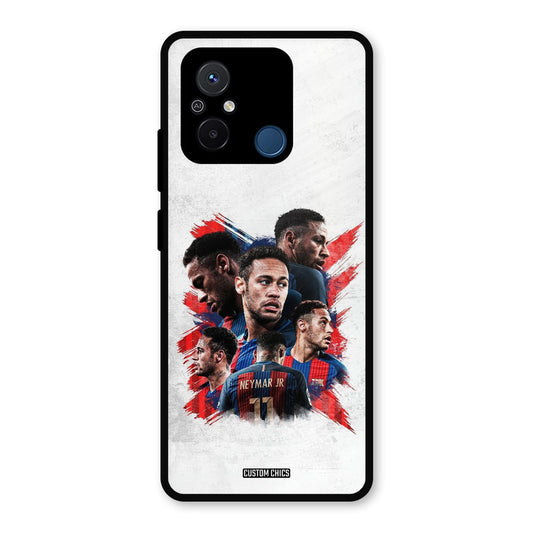Neymar Group Redmi 12c Mobile Back Cover - Sports PrintShield Case
